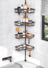 Shower Caddy Tension Pole KEGII de 4 camadas à prova d'água