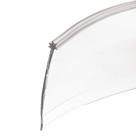 Shower Door Bottom Sweep Slide-Co 33 cm de vinil transparente