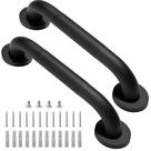 Shower Grab Bar Rackickyer, 30 cm, aço inoxidável 304, pacote com 2