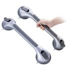 Shower Grab Bar TAILI, pacote com 2, sucção de 40 cm para idosos, prata
