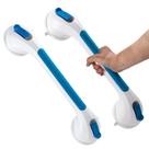 Shower Grab Bar TAILI, pacote com 2 unidades de sucção para banheiras, azul
