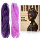 Shower Loofah Sponge MINISENTIALS Authentic African Net, pacote com 2 Shower Loofah Sponge MINISENTIALS Authentic African Net, pacote com 2