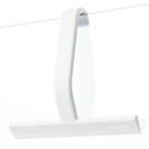 Shower Squeegee dancemoon JustHang para portas de vidro 25 cm brancas