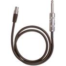 Shure WA302 Cabo de instrumento de 1/4 "para TA4F para transmissores Shure Bodypack (2,5 ')
