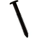 Shutter Lok Peg Fasteners Mid America Black, pacote com 3 e 60 Shutter Lok Peg Fasteners Mid America Black, pacote com 3 e 60