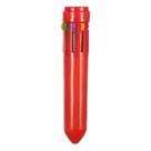Shuttle Caneta Neon Vermelho Com 10 Cores Sortidas