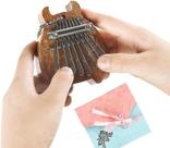 Shxx Cute Mini Kalimba Tiny Calimba Mbira Hand Harp Musical