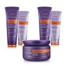 Siàge Liso Intenso 2un Shampoo + 2un Condicionador + Máscara Eudora Tratamento Capilar Siàge Liso Intenso 2un Shampoo + 2un Condicionador + Máscara Eudora Tratamento Capilar