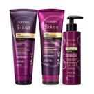 Siàge Pro Cronology Curvas Shampoo 250ml Condicionador 250ml Creme de Pentear Definição 300ml