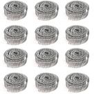 Siding Nails BHTOP 3600 Count 15 graus e 3,2 cm, cabeça redonda completa