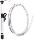 Sifão automático Fermtech Mini com tubo e braçadeira de 1,8 m, transparente