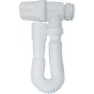 Sifao Copo Horizontal Sanfonado Extensivel Censi Branco ( Pia - Tanque - Lavatorio ) - 7167 Sifao Copo Horizontal Sanfonado Extensivel Censi Branco ( Pia - Tanque - Lavatorio ) - 7167