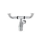 Sifão Duplo em Metal para Cozinha 1.1/2x2" Cromado - Esteves