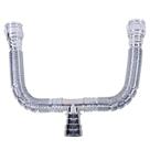 Sifao duplo sanfonado universal cromado sdu2 - astra