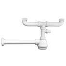 Sifão Duplo Tramontina Pias e Cubas Branco 94525001