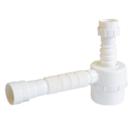 Sifão Fere Copo Sanfonado Branco Pvc