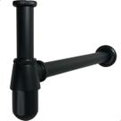 Sifao Preto Copo Metal ⅞ Pia Suspensa Banheiro Cuba Esculpida Copo Aparente Lavabo Tanque Lavatorio 30mm Preto Fosco