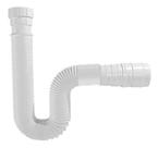 Sifão Sanfonado Extensível Universal Branco - Socel