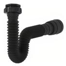 Sifão Sanfonado Extensivo Universal Preto - Pia Cuba Tanque ( Anúncio Amazon )