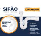 Sifão Sanfonado Flex Universal Ralo Pia Tanque Lavatório Água Quente/Fria Sifão Sanfonado Flex Universal Ralo Pia Tanque Lavatório Água Quente/Fria