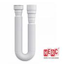 Sifão Sanfonado Longo 1,5m Flexível Universal Herc