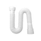 Sifão Sanfonado Multiuso Lavatório/Pia/Tanque 1,40M Branco Branco