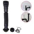 Sifão Sanfonado P/ Pia Cozinha Banheiro Suporta Água Fria e Quente até 90c Preto Nova Tendência Sifão Sanfonado P/ Pia Cozinha Banheiro Suporta Água Fria e Quente até 90c Preto Nova Tendência