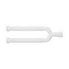 Sifão Tubo Extensivo Duplo Universal Blukit Com Porca Branco 1,1M