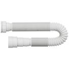 sifão tubo extensivo universal branco 1,10m 030138 blukit