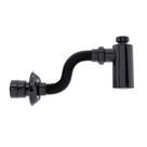 Sifao universal preto com copo e canopla para lavatorio completo blukit linha black. - 031310