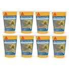 Sika Concreto Forte Saco 1l Maior Resistência Concreto Kit 8