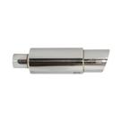 Silenciador Universal De Aço Inoxidável Para Carro, Tubo De Escape Com Saída De 370mm, Comprimento Silenciador Universal De Aço Inoxidável Para Carro, Tubo De Escape Com Saída De 370mm, Comprimento
