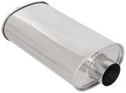 Silenciador Vibrant Performance 1103 Oval em Aço Inoxidável