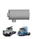 Silencioso Oco Adaptação Saída Lateral Scania T R 112 113 Silencioso Oco Adaptação Saída Lateral Scania T R 112 113