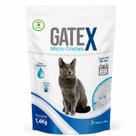Silica Gato Cristais Gatex Micro 1,4kg Areia Antiodor Oferta - Silica Gato Cristais Gatex Micro 1,4kg Areia Antiodor Oferta -
