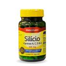 Silício com Vitaminas A C D e E 500mg 60 cápsulas Maxinutri