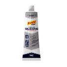 Silicone Acético Alta Temperatura Cinza 50g - Mundial Prime