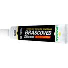Silicone Acético Alta Temperatura Preto 50g Emb.c/16 un - Brascoved