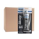 Silicone Acético Alta Temperatura Preto 50g Tekbond - CX 12U