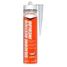 Silicone acético incolor uso geral orbi 240g secagem rápida - ORBI QUÍmica
