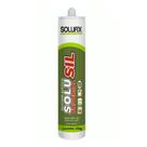 Silicone acetico solufix adesivo selante 230g incolor janela porta box banheiro