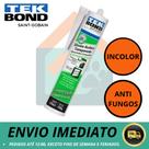 Silicone Acético TekBond Transparente Vedação Construção 270ml/256g