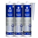 Silicone Acético Vedação Acabamento Perfeito Antifungo 250G Pulvitec Diversas Cores Oferta Kit 5 Unidades