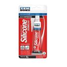 Silicone Alta Temperatura para Vedação Vermelho 50G Adesivo Selante Resistente a Óleo Tekbond