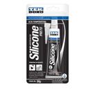 Silicone Alta Temperatura Preto 50g - Adesivo Selante Resistente a Óleo - Tekbond