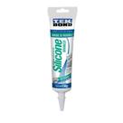 Silicone Base D'Água 130g Branco - Resistente a Chuva e Raios UV - Tekbond