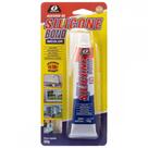 Silicone Bond Garin Bisnaga Incolor 50G Blister - Kit C/12 Pecas
