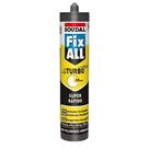 Silicone branco turbo fix all - soudal - stur