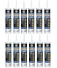 Silicone Caulk GE Supreme Paintable 280 ml branco, pacote com 12