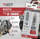 Silicone de Alta Temperatura G1000 IGT Cinza